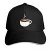 Coffee Record Baseball Cap Vintage Retro Embroidered Lightweight Packable Gift For Him Her