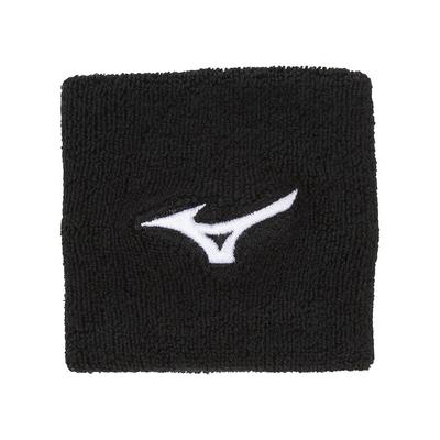 Tennis 8cm X Free Size [Mizuno] Wristband, Sports, 8cm, 62JYB001, Black,