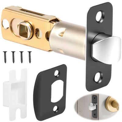 45° Turning Angle Stainless Steel Internal Bathroom Privacy Door Lock Passage Latch Lock Body Lock Core Lockcase Repair Fittings