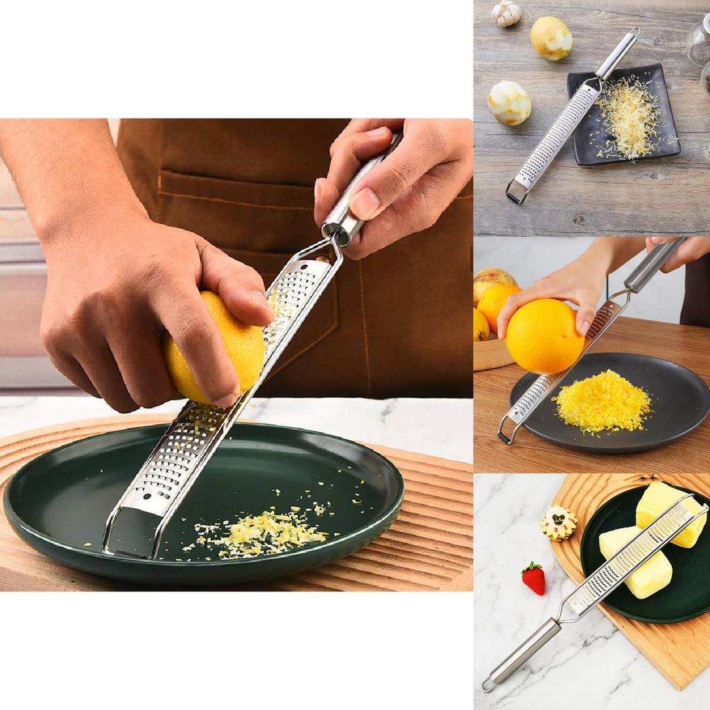 Multifunctional Stainless Steel Cheese Grater Modern Simple Design Kitchen Tool