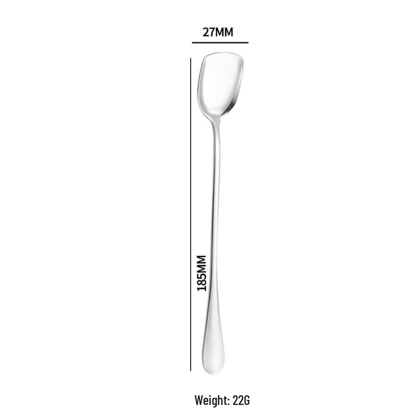 1010 Stainless Steel Western Cutlery Set: Steak Knife, Fork, Spoon, Dessert Spoon, Serving Fork, and Ice Spoon.
