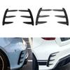 For Mercedes Benz A Class W176 A200 A260 Car Rear Bumper Side Spoiler Splitter Flank Rear Bumper Splitter Spoilers Canard