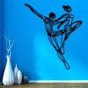 1pc Elegant Dancing Couple Metal Wall Art Sculpture, Iron Male Female Figures for Living Room Balcony Decor, Christmas Valentine Wedding New Year Gift