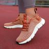 Women'S Vulcanized Shoes Shock-Absorbing Soft Sole Aerobic Running Shoes Summer Mesh Breathable Sports Lightweight Running Shoes