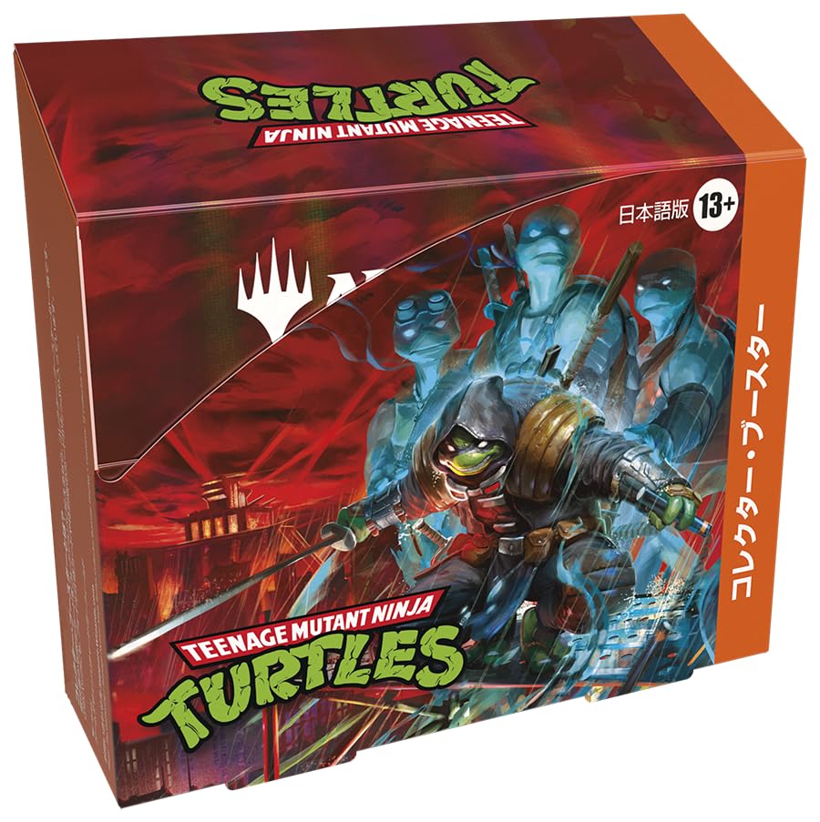 The Gathering Teenage Mutant Ninja Turtles Collector Booster Japanese Edition of 12 MTG Trading Cards Wizards of the Coast TMT D51651400 Magic (Box