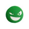 Smorzatori di vibrazioni per racchette da tennis, ammortizzatori in silicone per racchette da tennis, ammortizzatori riutilizzabili per racchette da tennis con faccina sorridente
