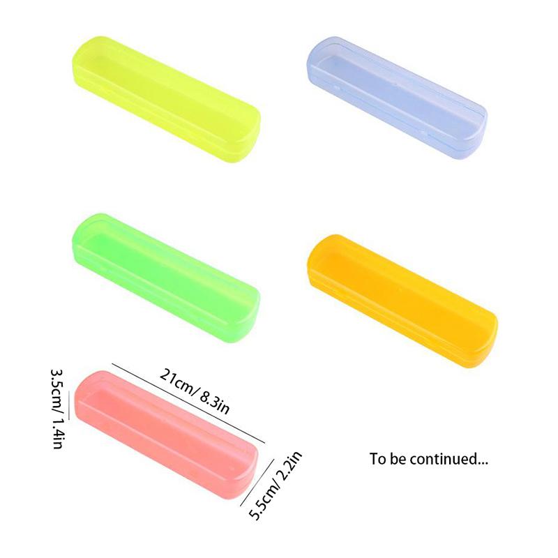 Pudełko do przechowywania na szczoteczkę do zębów w kolorze cukierkowym, etui na szczoteczkę do zębów i pastę do zębów, przenośne pudełko na szczoteczkę do zębów podróżne, akcesoria