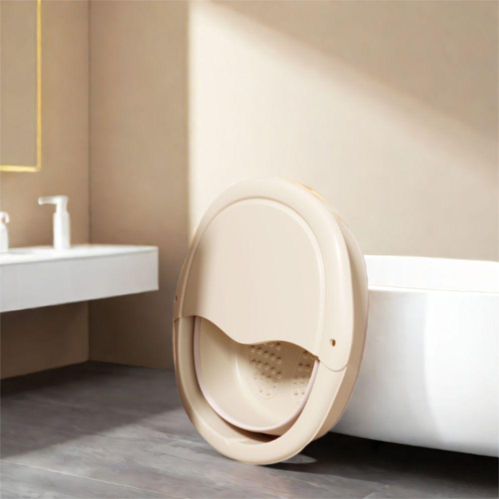 Retractable Foot Bath Basin Thickened Foot Soaking Spa Bucket Durable Foot Bath Bucket Dorm