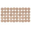 50 Stück 30mm Lünetten Anhänger Tabletts Runde Anhänger Basis Tablett Holz Anhänger Tabletts Halsketten Anhänger