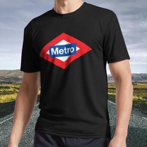 

New Shirt Madrid Metro Active T-Shirt Funny Size S - 5XL S