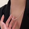 New Fish Hook Snake Bone Chain Niche Design Cool Style Texture Sweater Wedding Jewelry