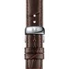 Tissot Leather Strap White Dial Men's Fashion Watch T063.409.16.018.00