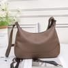 Top Grain Cowhide Leather Bag for Women Large Capacity Practical Dumpling Bag Versatile Shoulder Crossbody Purse for Daily Use