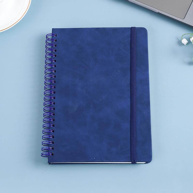 Customizable Coil-Bound Logo Notebook with Office Notepad Pages