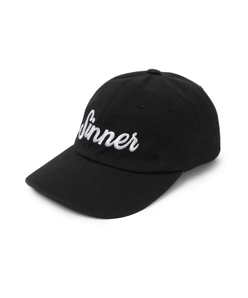 Opeunyadeu(Owai) Washed Sin Script Cap - Black