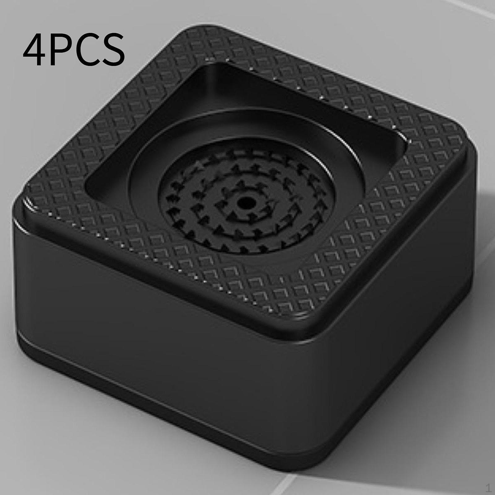 

4 шт. антивибрационные подкладки для кровати, подставки для мебели, нескользящие, гасящие шум для стиральной машины 1 layer