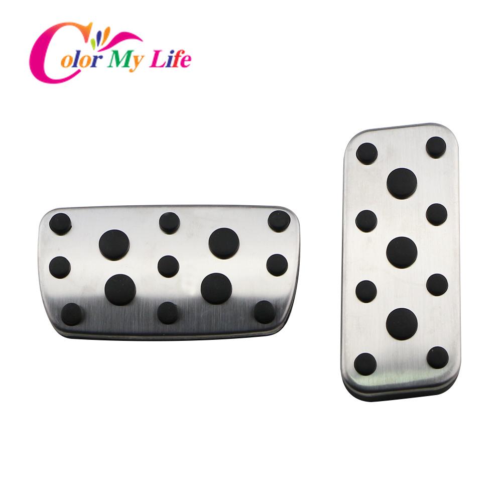 Car Pedals for Subaru Forester 2003-2005 Legacy 2004-2014 Outback 2004-2006 Stainless Steel Car Foot Pedal