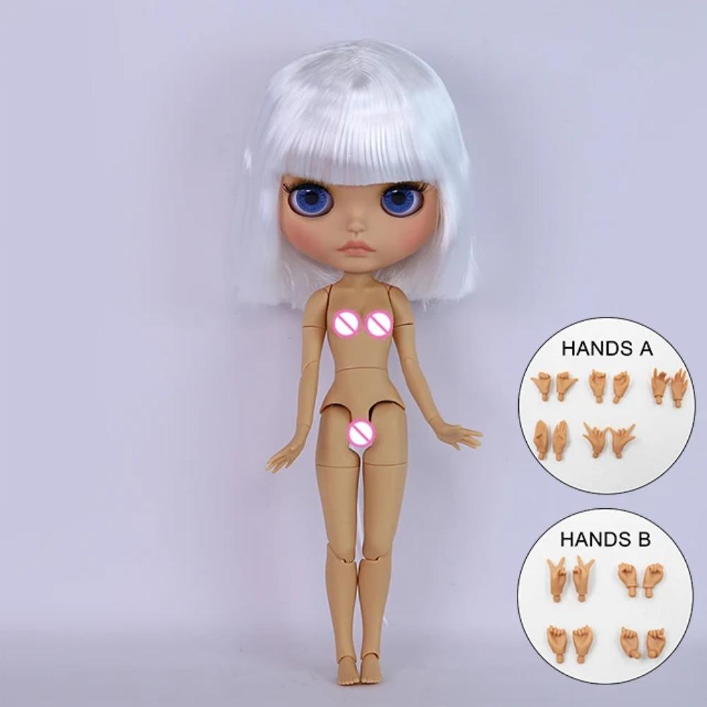 ICY DBS Blyth Doll BJD Joint Body Tan Skin Matte Face Set Doll 1/6 30cm Girl Gift Anime SD