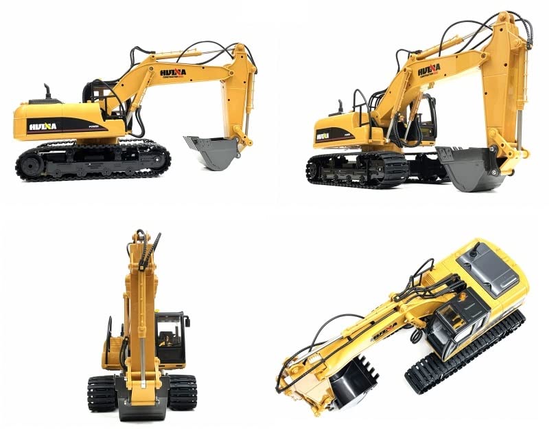 Scale Power Fully Radio Heavy Construction Toy [matechjpn] 1/14 2.4GHz Shovel, Functional, Controlled, Excavator, Equipment, Machinery,
