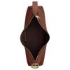 Coach Ella Metallic Accents Solid Design Leather Shoulder Bag Small Women Shoulder Bag Brown CDY38-IMR1W