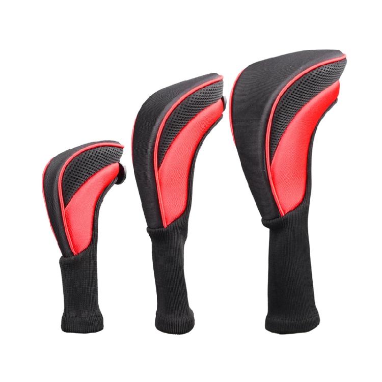3Pcs Golf for Head Cover for Fairway Woods Driver Hybrids, for w/Interchangeable