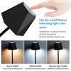 Table Led Lamp For Bedroom Rechargeable Wireless Desk Lamp Office Study Light Bedside Table 3colors Movable Touch Lamp Led Light