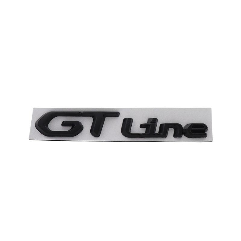 3D Car Styling GT LINE for Car Fender Side Trunk Nameplate Decal Emblem Badge Sticker