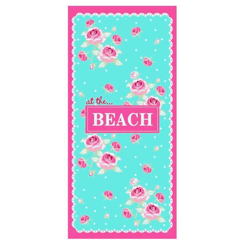 Cross-border Soft Quick-Dry Beach & Sport Towel - Absorbent, Lightweight, Printed Design