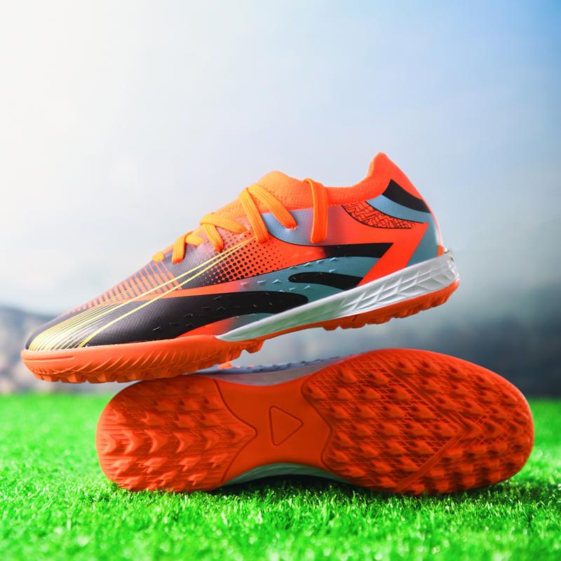 Mens Football Shoes' Indoor Association Grass Training Session Field Five-a-side Soccer Shoes Original Men's Society Football Boot Man