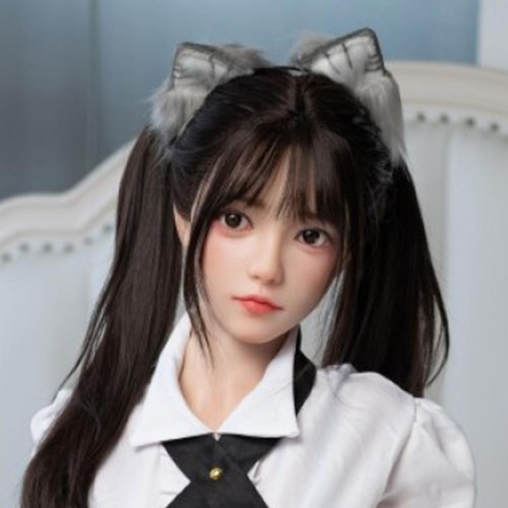 Replaceable TPE Head for Sex Dolls (Fits 130-180CM Bodies) - Upgrade Your Doll's Realism with a Wig-Compatible, Lifelike Head