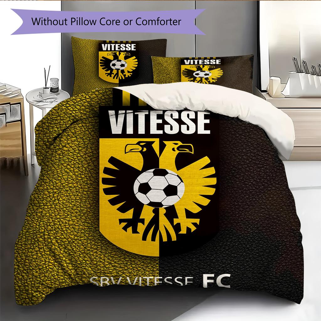 Ropa de cama con estampado SBV Vitesse Decoración del hogar Regalo de cumpleaños y festival (1 * funda nórdica + 2 * fundas de almohada, sin núcleo)