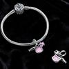 Charm Elegant Copper Cat Motif Paw Print Fish Bones Elegant Fit Authentic Bracelet Diy Ideal For Woman Jewelry
