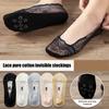 1 Pair Women No Show Socks Lace Low Cut Invisible Socks Breathable Non