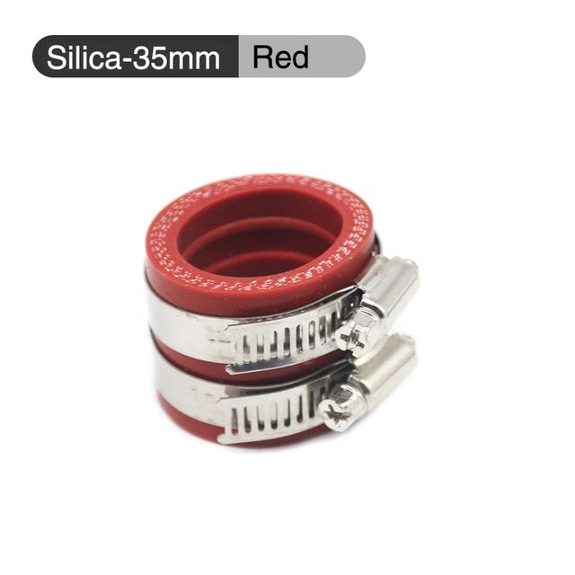 35mm 40 Mm 45mm High Pressure Silicone Motorcycle Carburetor Intake Air Filter Interface Adapter for PE PWK PWM FCR Carburetor