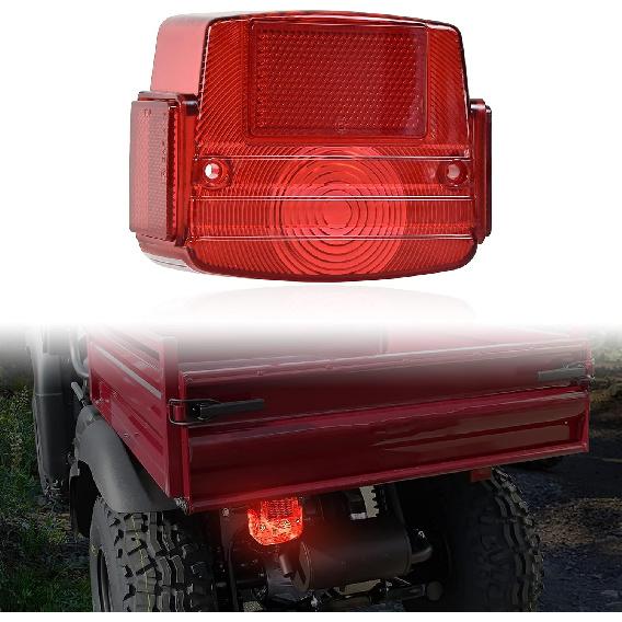 

SAUTVS Red Tail Light Housing for Kawasaki Mule, Tail Lamp Lens for Kawasaki Mule 1990-2020 Accessories (1PC, Replace #23026-1019)