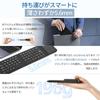MoSpace Bluetooth Foldable Wireless iPad Keyboard with Touchpad, Multi-Pairing, Compatible with iOS, Windows, and Android, Compact, Lightweight,