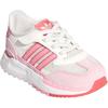 Adidas Originals Retropy Rewind Comfortable Versatile Low-Top Walking Shoes Baby sneaker Pink White KI8169