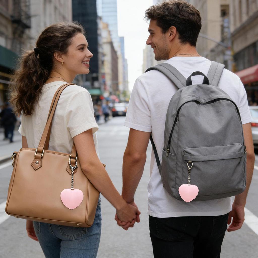 Mini-Portemonnaie Herz-LED-Licht Handtaschenlampe Sensoraktiviert Tragbar Automatische Beleuchtung Tasche Licht für Frauen Mutter Freunde