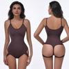 גוף Shapewear עם גב עמוק לנשים גוף ללא כתפיות עם מחשוף עמוק גוף מצר קו מותניים גוף מצר קו מותניים צמוד