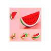 Slow Rising Squishy Toy Watermelon Shape Sensory Stress Relief Multicolor 5x12.5 Cm for Kids and Adults