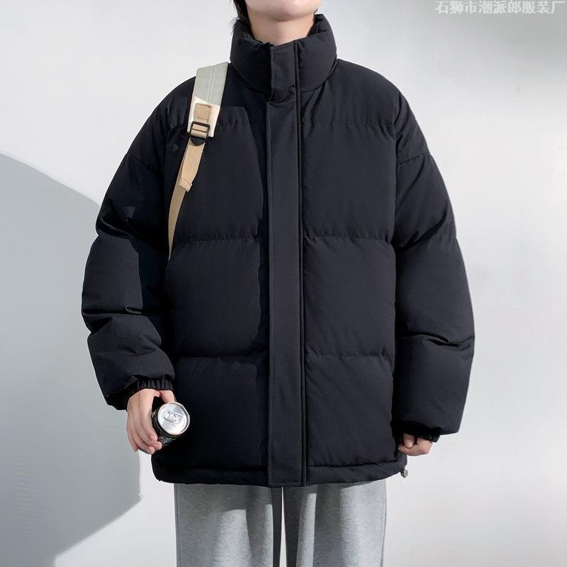 M-8XL Large Size Stand-up Neck Cotton-padded Jacket for Men and Women of the Same Style, Loose Cotton-padded Clothing In Winter, Bread Clothing