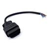 NEW 30CM 16 Pin Car Diagnostic Interface Tool Adapter OBD 2 OBD2 16pin Female Connector To Extension OBD 2 Opening OBD Cable