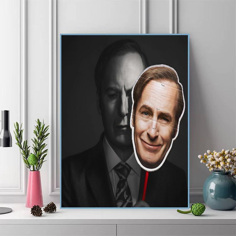 Better Call Saul 100% Round Full Drill 5D DIY Diamond Painting Embroidery Cross Stitch Rhinestone Décor