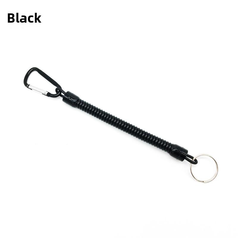 First-hand Supply Spot Wholesale Lost Rope with 10-color Carabiner, Large Lost Rope, Multi-functional and Complete Color