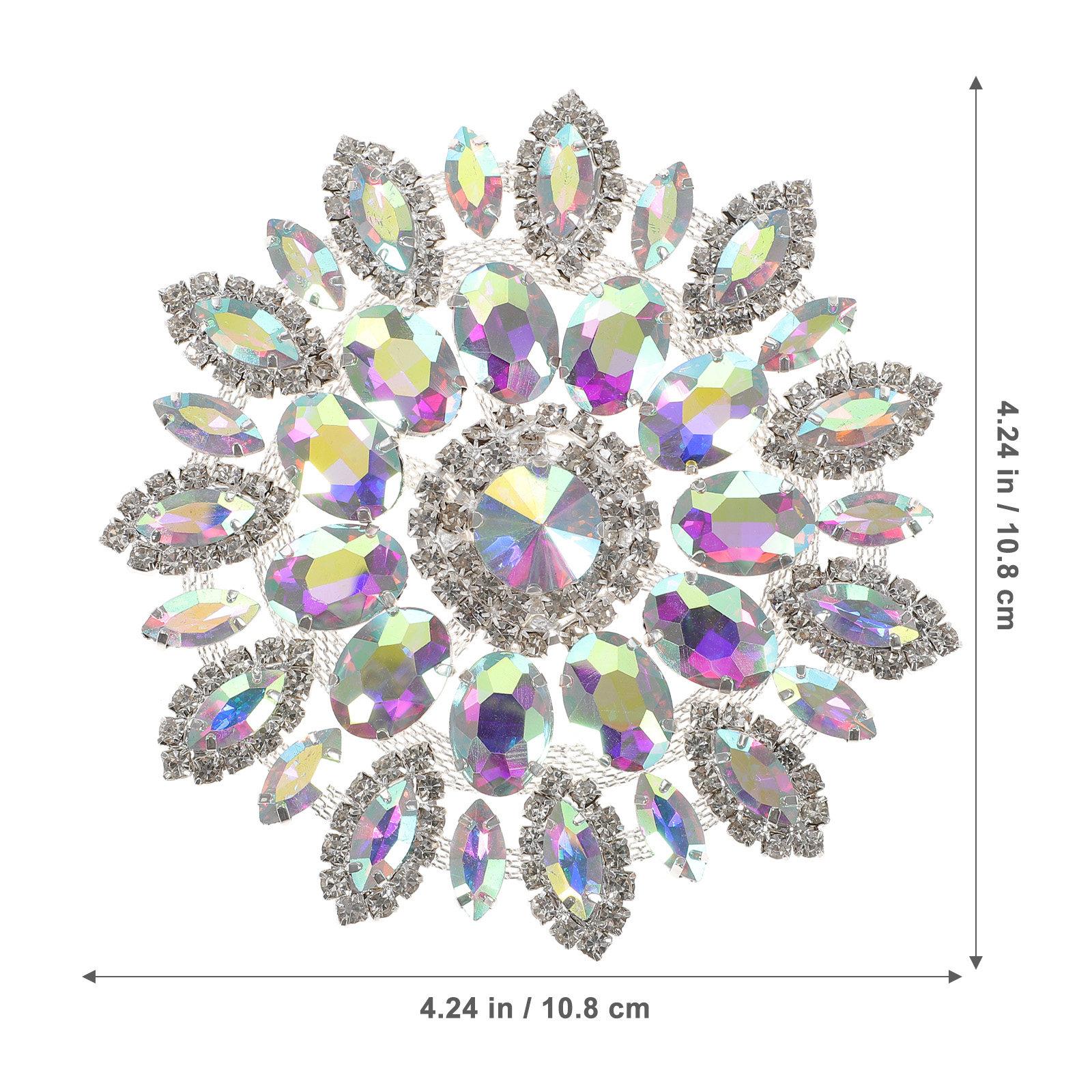 

DIY Clothing Patch Rhinestone Embellishment Iron on Applique for Jacket Coat Hat Bag Repair Decor Clothes Patches