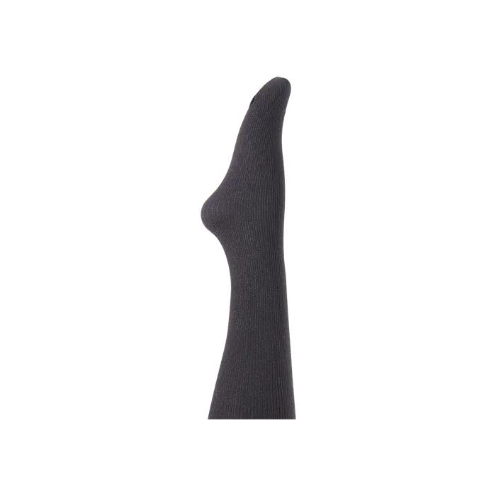 Vertical Stripe Stockings (Ash Gray)