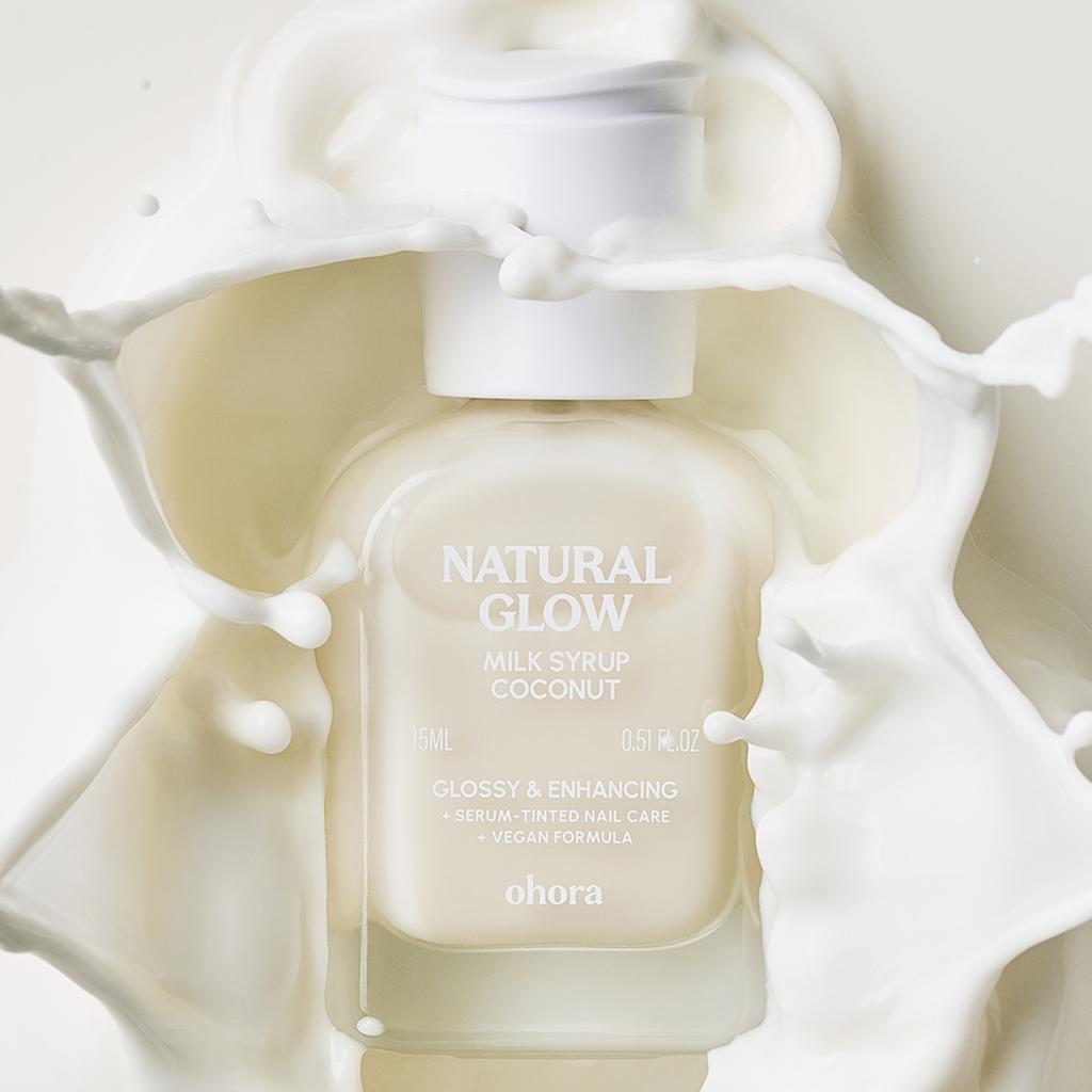 OHORA Sada posilovače nehtů Sirup Posilující péče o nehty Lesk 10 ml x2 (10 X 10)