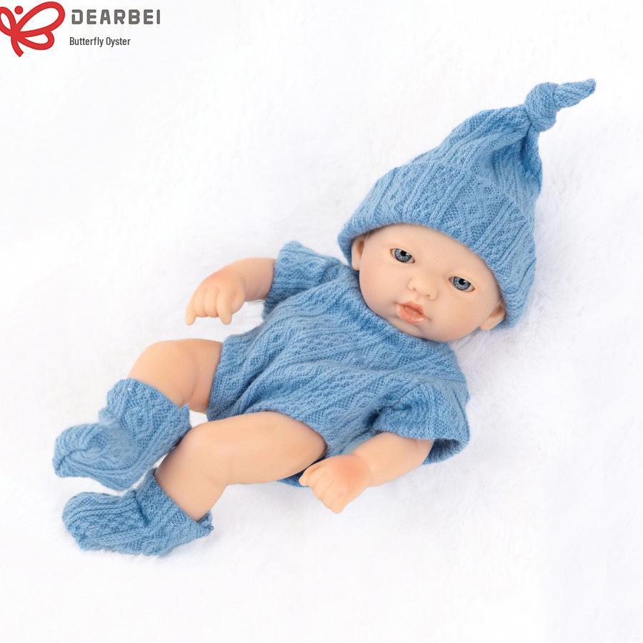 7-inch Soft Vinyl Reborn Baby Doll - Soothing Toy for Children