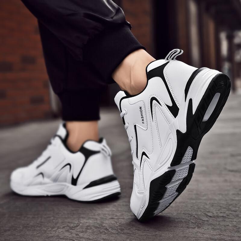 

Running shoes men s shoes spring 2025 new men s shoes soft sole non-slip breathable Korean version versatile sports and leisure shoes 36
