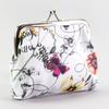 Women's Eco-leather Wallet with Flowers Eslee
